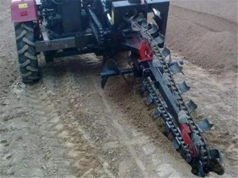 鏈條式(shi)開溝機